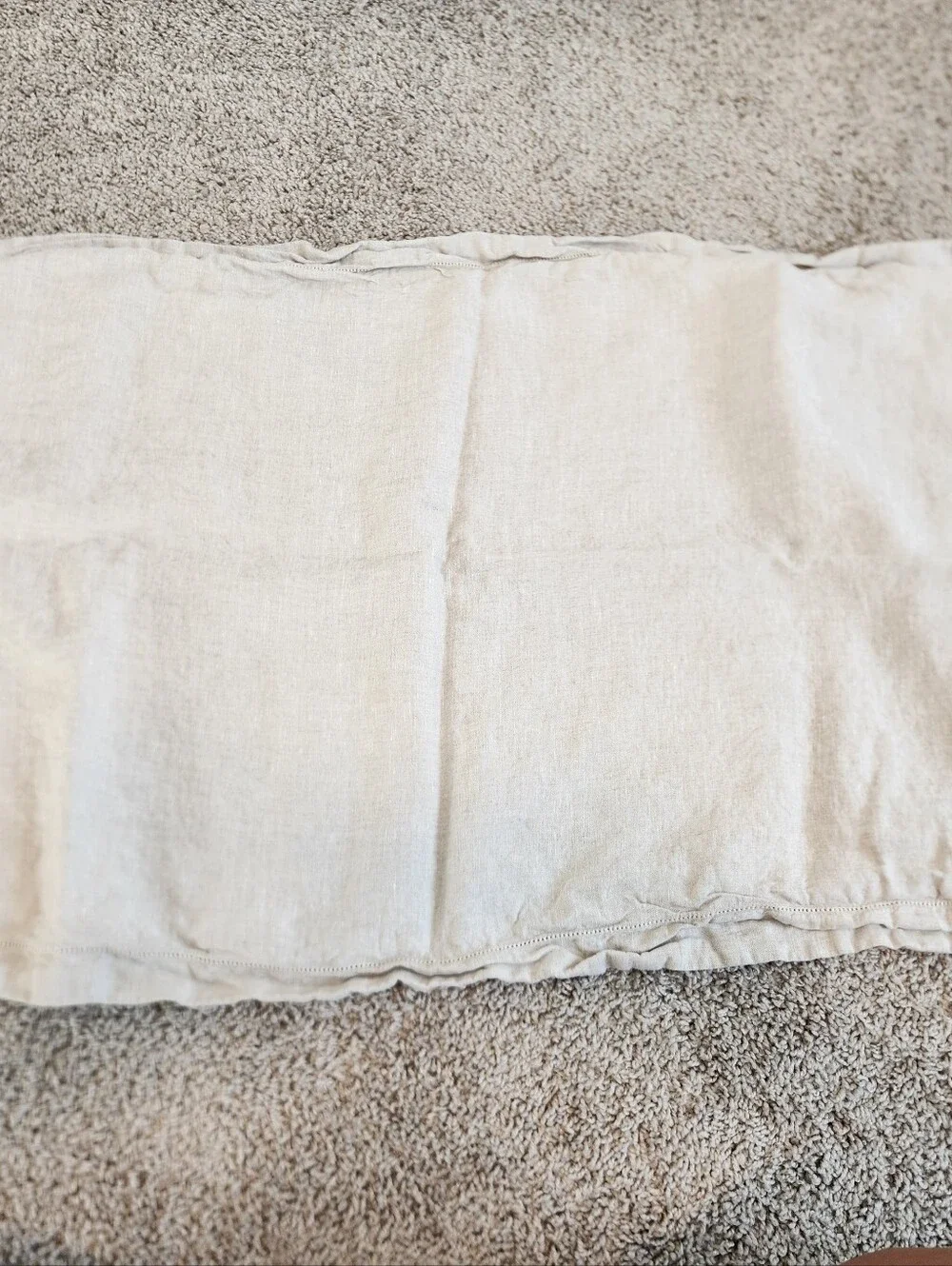 Pottery Barn Belgian Flax Linen Pillow Sham King Size